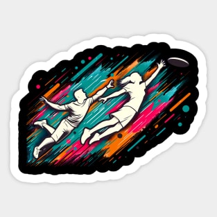 Ultimate Frisbee Sticker